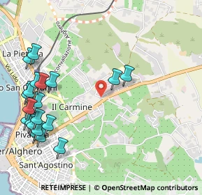 Mappa Via degli Idraulici, 07041 Alghero SS, Italia (1.437)