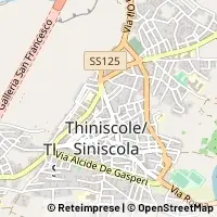 Hartă Siniscola