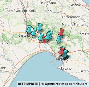 Mappa SP 35, 74016 Massafra TA (12.017)