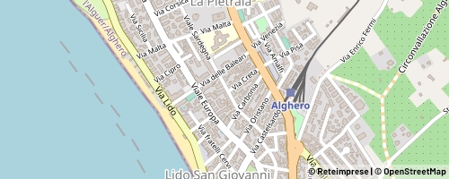 Mappa Alghero