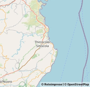 Mappa 08029 Siniscola NU, Italia (7.649)