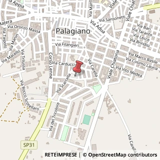Mappa Via Parisi, 1, 74019 Palagiano, Taranto (Puglia)