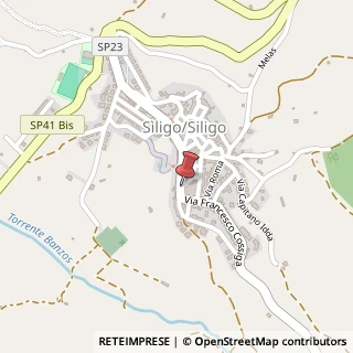 Mappa Via Francesco Cossiga, 89, 07040 Siligo, Sassari (Sardegna)