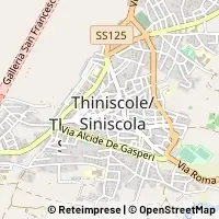 Mapa Siniscola