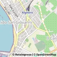 Karte Alghero