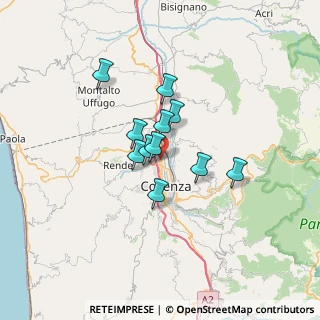 Mappa 87036 Cosenza CS, Italia (4.88364)