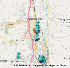 Mappa 87036 Cosenza CS, Italia (2.23882)