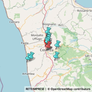 Mappa Via Resistenza, 87036 Quattromiglia CS, Italia (7.35333)
