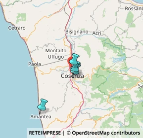 Mappa Via Antonio Gramsci, 87036 Quattromiglia CS, Italia (44.005)