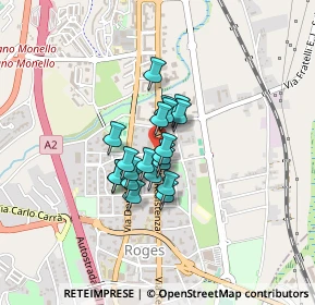 Mappa Via Antonio Gramsci, 87036 Quattromiglia CS, Italia (0.278)