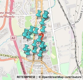 Mappa Via Antonio Gramsci, 87036 Quattromiglia CS, Italia (0.3935)