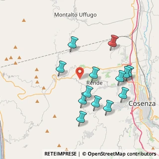 Mappa Contrada Onofrio, 87036 Rende CS, Italia (4.22)