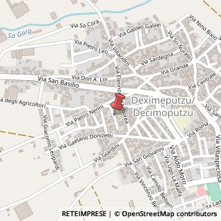 Mappa Via S. Satta, 2, 09010 Villaspeciosa, Cagliari (Sardegna)