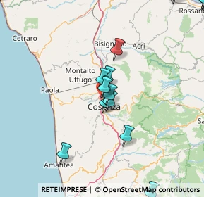 Mappa Via Morelli, 87036 Rende CS, Italia (25.3105)