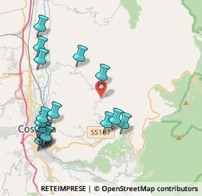 Mappa Piazza Zumpo, 87047 San Pietro In Guarano CS, Italia (5.34389)