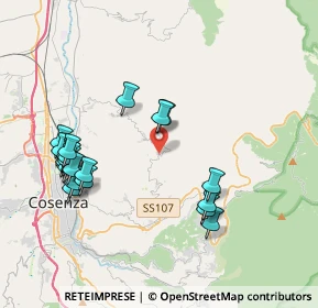 Mappa Piazza Zumpo, 87047 San Pietro In Guarano CS, Italia (4.5745)