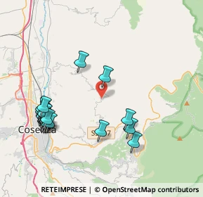 Mappa Piazza Zumpo, 87047 San Pietro In Guarano CS, Italia (4.9645)