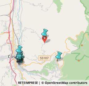 Mappa Piazza Zumpo, 87047 San Pietro In Guarano CS, Italia (5.685)