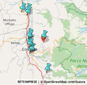 Mappa Piazza Zumpo, 87047 San Pietro In Guarano CS, Italia (8.0925)