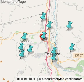 Mappa Via Cimabue, 87036 Rende CS, Italia (4.12)
