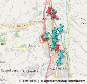 Mappa Traversa III, 87036 Rende CS, Italia (1.62077)