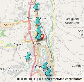 Mappa Via San Tommaso, 87036 Quattromiglia CS, Italia (2.23091)