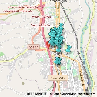 Mappa Viadotto Silana - Crotonese, 87036 Quattromiglia CS, Italia (0.5625)