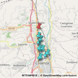 Mappa Via Repaci, 87036 Quattromiglia CS, Italia (1.535)