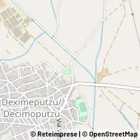 Mapa Decimoputzu