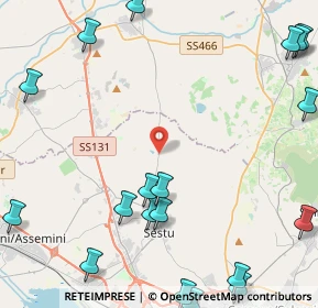 Mappa Strada Provinciale, 09028 Serdiana CA, Italia (7.2895)