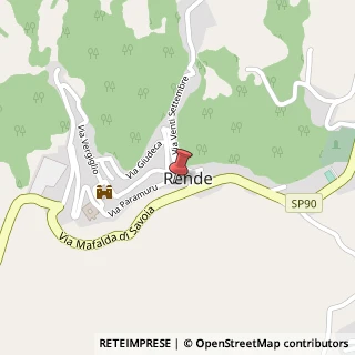 Mappa Via Casaletto, 87036 Rende CS, Italia, 87036 Rende, Cosenza (Calabria)