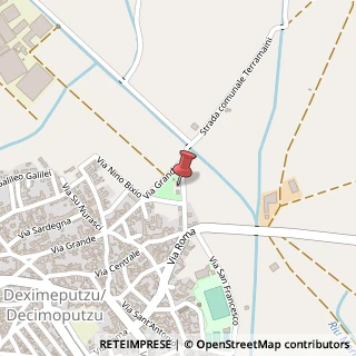 Mappa Via S'Acqua Cotta, 11-7, 09010 Decimoputzu, Cagliari (Sardegna)