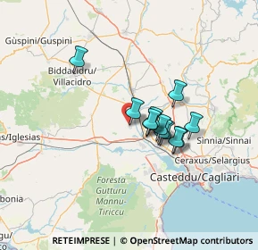 Mappa Via Villacidro, 09010 Decimoputzu CA, Italia (10.22667)