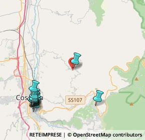 Mappa Strada Provinciale, 87047 San Pietro In Guarano CS, Italia (5.8075)