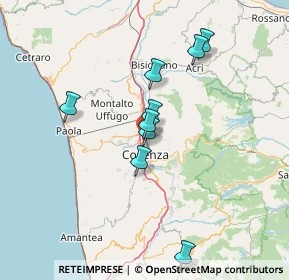 Mappa Viale Francesco e Carolina Principe, 87036 Rende CS, Italia (24.67417)