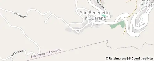 Mappa San Pietro in Guarano