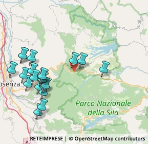 Mappa 87052 Spezzano della Sila CS, Italia (9.675)