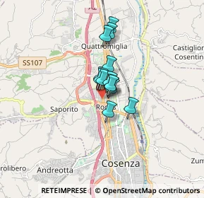 Mappa Via Goffredo Mameli, 87036 Rende CS, Italia (0.95538)