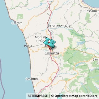 Mappa Via Carlo Carrà, 87036 Quattromiglia CS, Italia (39.55125)