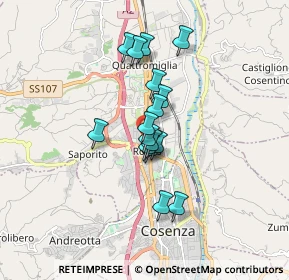 Mappa Piazza G. Matteotti, 87036 Quattromiglia CS, Italia (1.35)