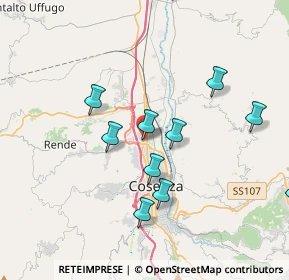 Mappa Piazza G. Matteotti, 87036 Quattromiglia CS, Italia (4.43455)