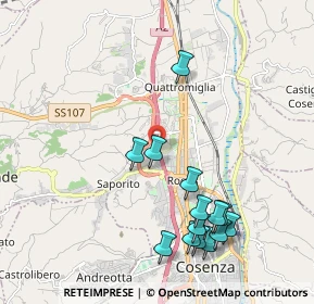 Mappa Viadotto Surdo, 87036 Rende CS, Italia (2.42429)