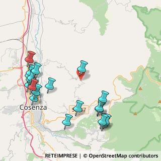 Mappa Via Pozzillo, 87047 San Pietro In Guarano CS, Italia (5.432)