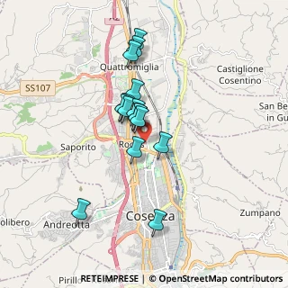Mappa Via Repaci Leonida, 87036 Rende CS, Italia (1.51733)