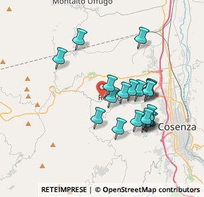 Mappa Contrada Felpiano, 87036 Rende CS, Italia (3.46421)