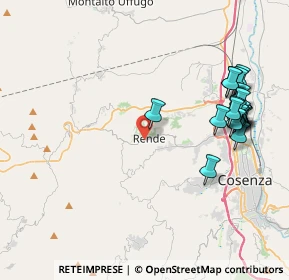 Mappa Via S. Francesco di Paola, 87036 Marano Principato CS, Italia (5.0185)