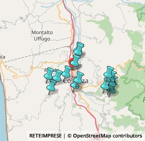 Mappa Via Allende Salvator, 87036 Rende CS, Italia (6.42267)