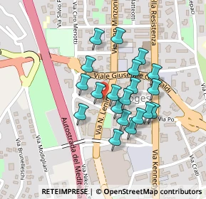 Mappa Via Allende Salvator, 87036 Rende CS, Italia (0.192)