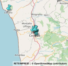 Mappa Via Allende Salvator, 87036 Rende CS, Italia (24.47929)