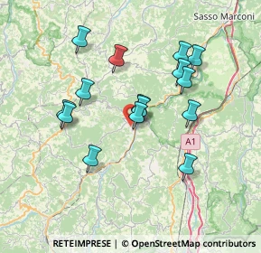 Mappa 40038 Vergato BO, Italia (6.65933)